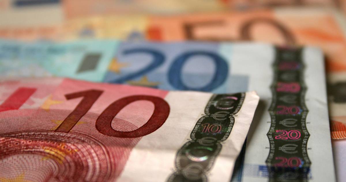 euro biletten tien twintig en vijftig